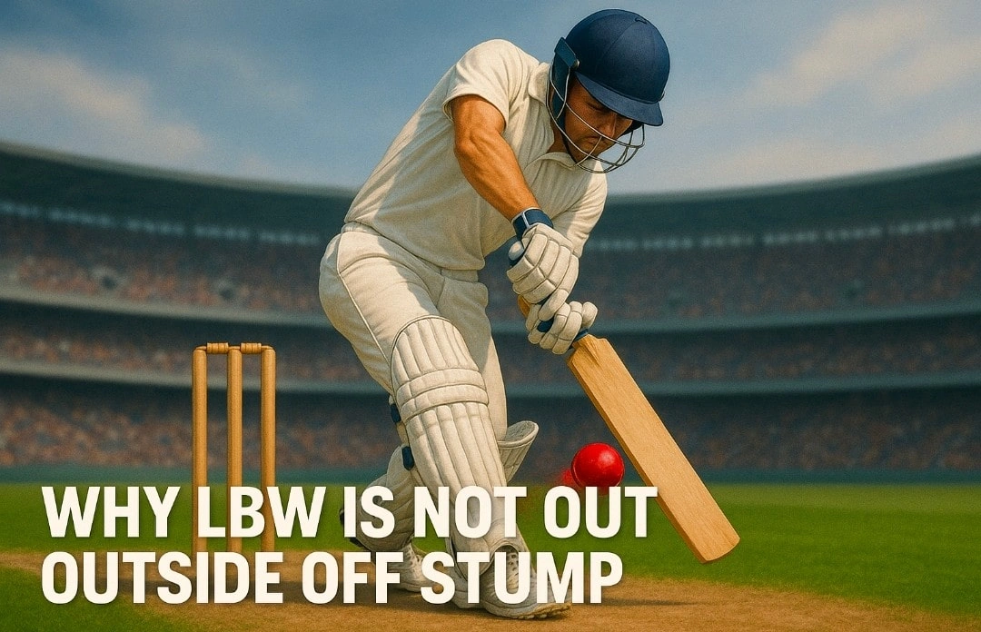 LBW Not Out When Hitting Outside the Line of Off Stump