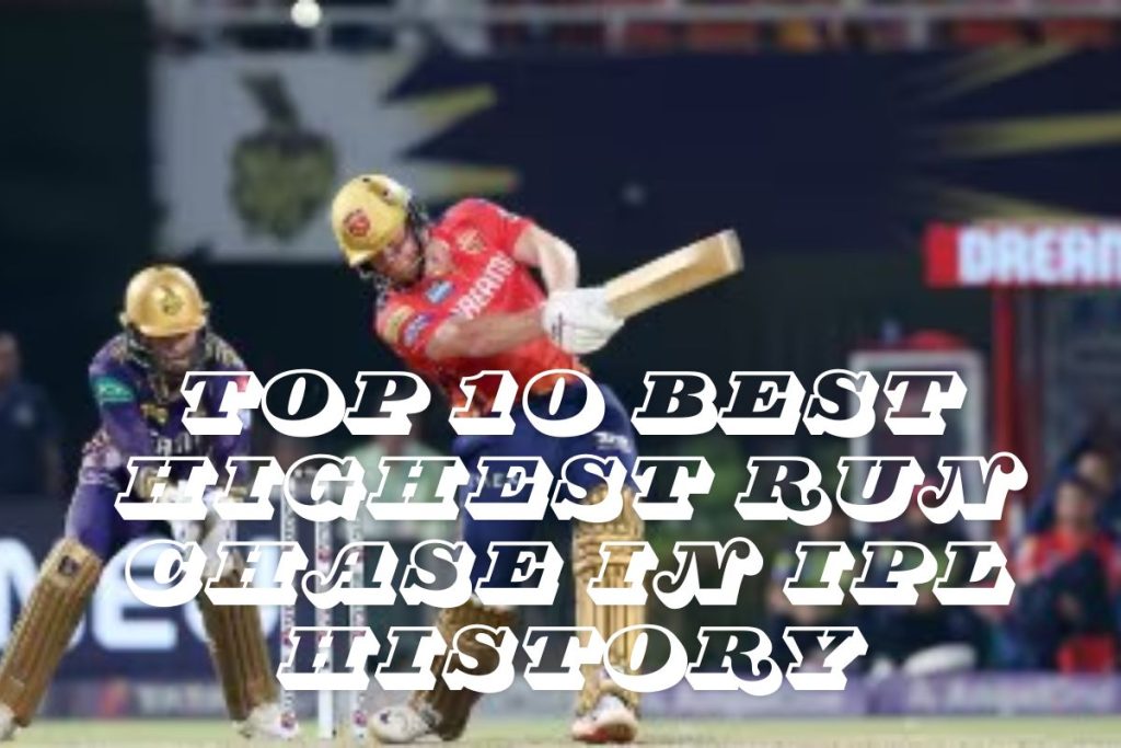 Highest Run Chase In IPL