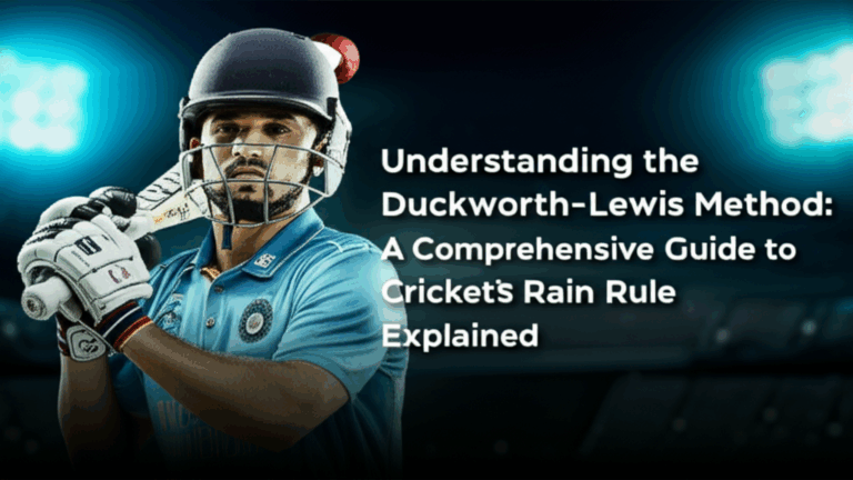 Understanding the Duckworth-Lewis Method: A Comprehensive Guide to Cricket’s Rain Rule Explained