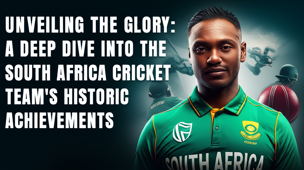 Unveiling the Glory: A Deep Dive into the South Africa Cricket Team’s Historic Achievements