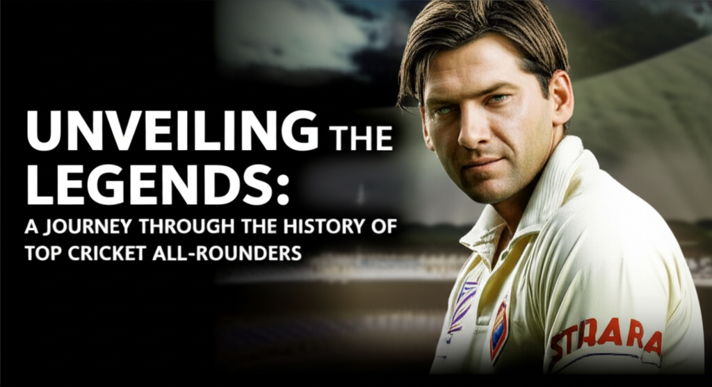 Unveiling the Legends: A Journey Through the History of Top Cricket All-Rounders
