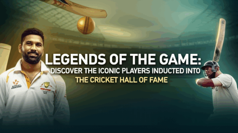 Legends of the Game: Discover the Iconic Players Inducted into the Cricket Hall of Fame