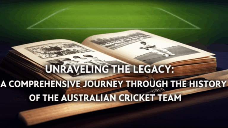 Unraveling the Legacy: A Comprehensive Journey Through the History of the Australian Cricket Team