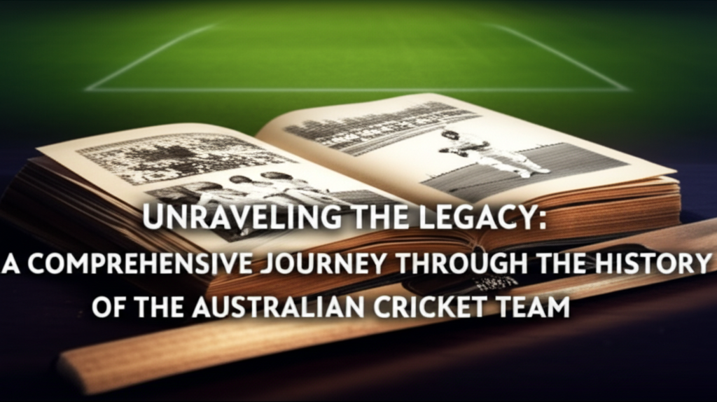 Unraveling the Legacy: A Comprehensive Journey Through the History of the Australian Cricket Team