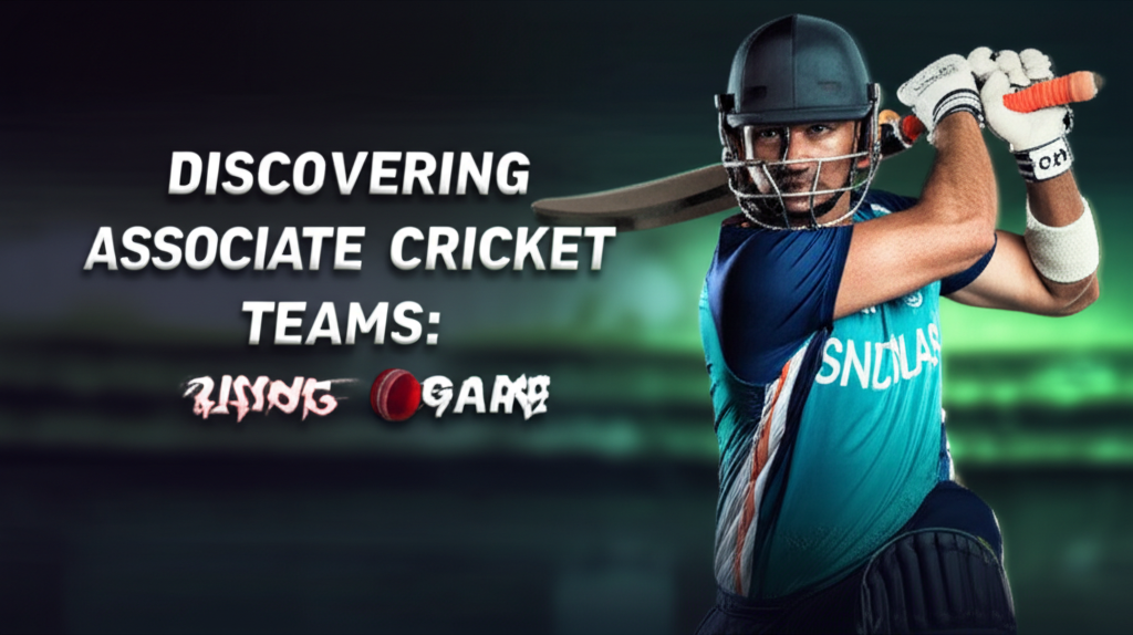 Discovering Associate Cricket Teams: Profiles, Strengths, and Rising Stars in the Game