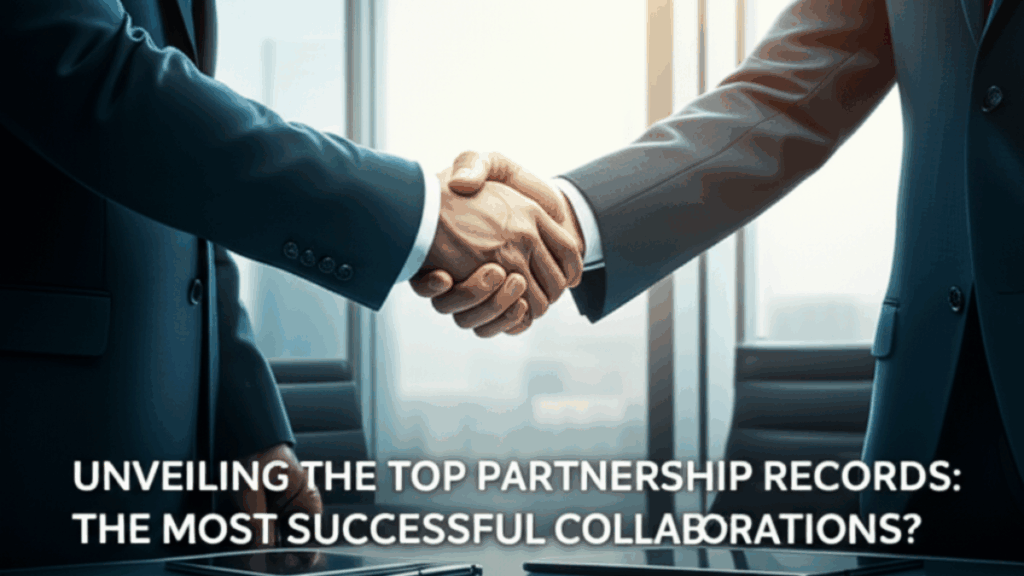Unveiling the Top Partnership Records: Who Holds the Title for the Most Successful Collaborations?