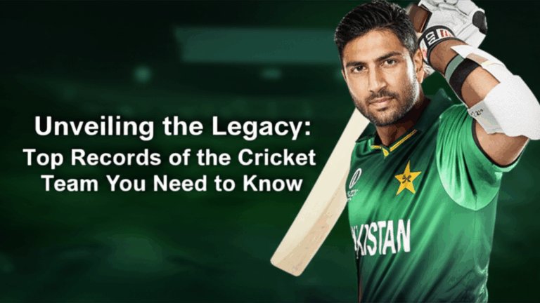 Unveiling the Legacy: Top Records of the Pakistan Cricket Team You Need to Know