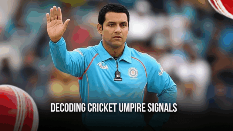 Decoding Cricket Umpire Signals: A Comprehensive Guide to Their Meanings