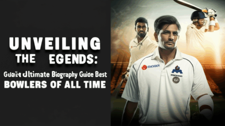 Unveiling the Legends: The Ultimate Biography Guide to the Best Cricket Bowlers of All Time
