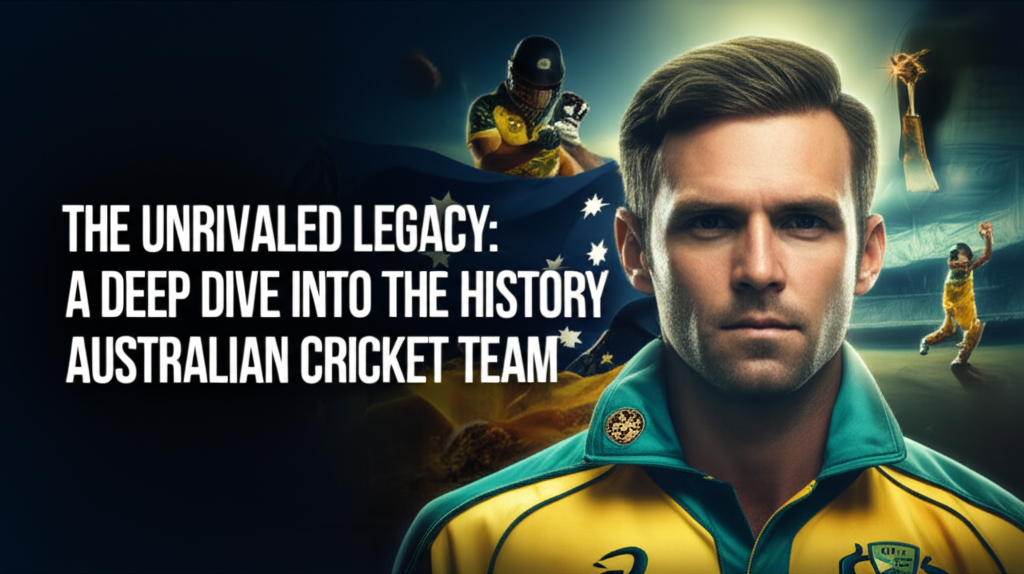 The Unrivaled Legacy: A Deep Dive into the History of the Australian Cricket Team