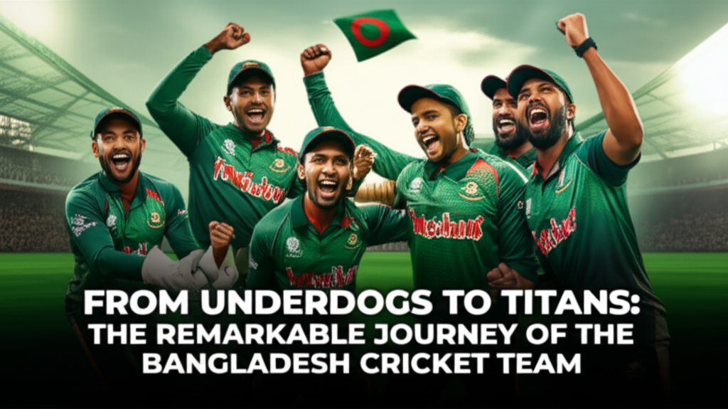 From Underdogs to Titans: The Remarkable Journey of the Bangladesh Cricket Team